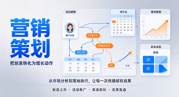 龙马潭区营销策划